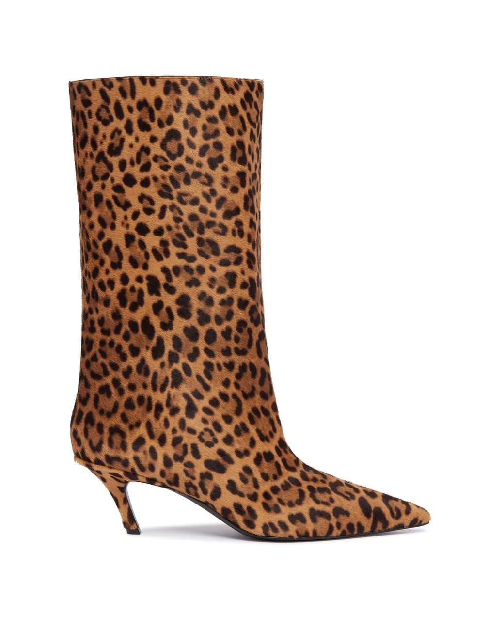 AMINA MUADDI Brown Animalier Fiona Boots
