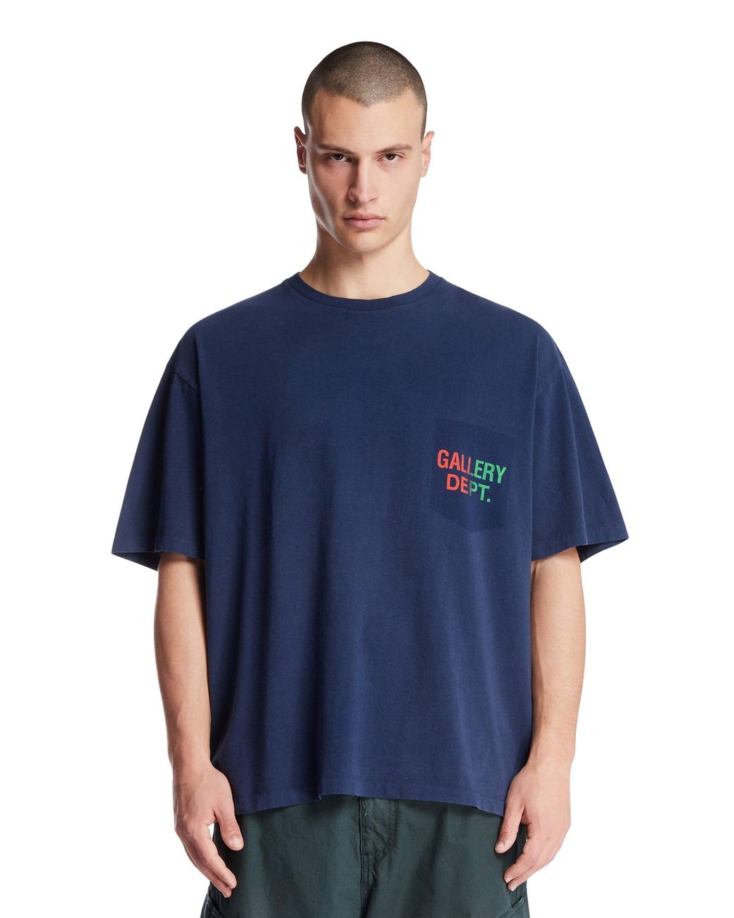 Gallery Department Blue Boardwalk Logo T-Shirt for men