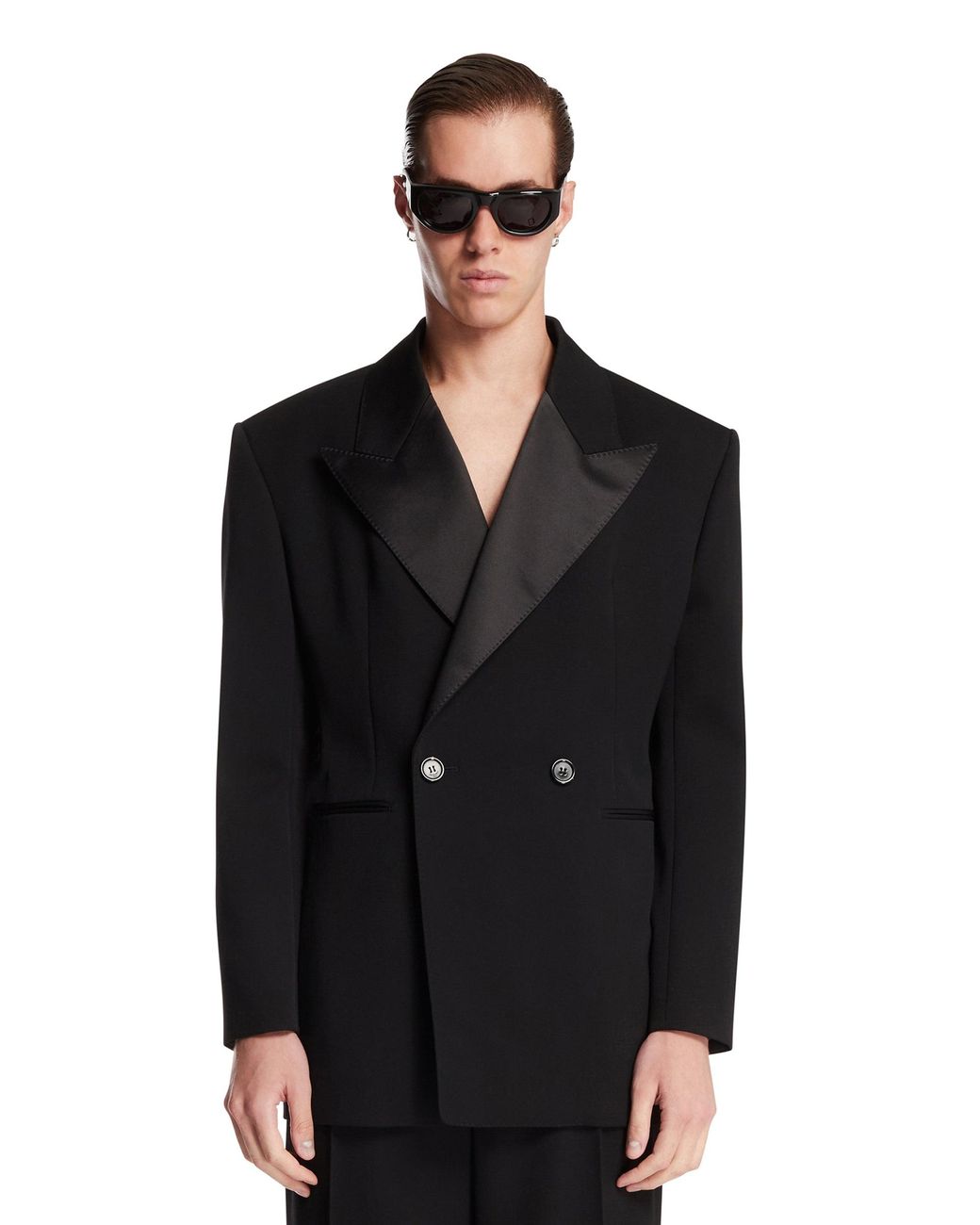 Saint Laurent Black Tuxedo Jacket for men