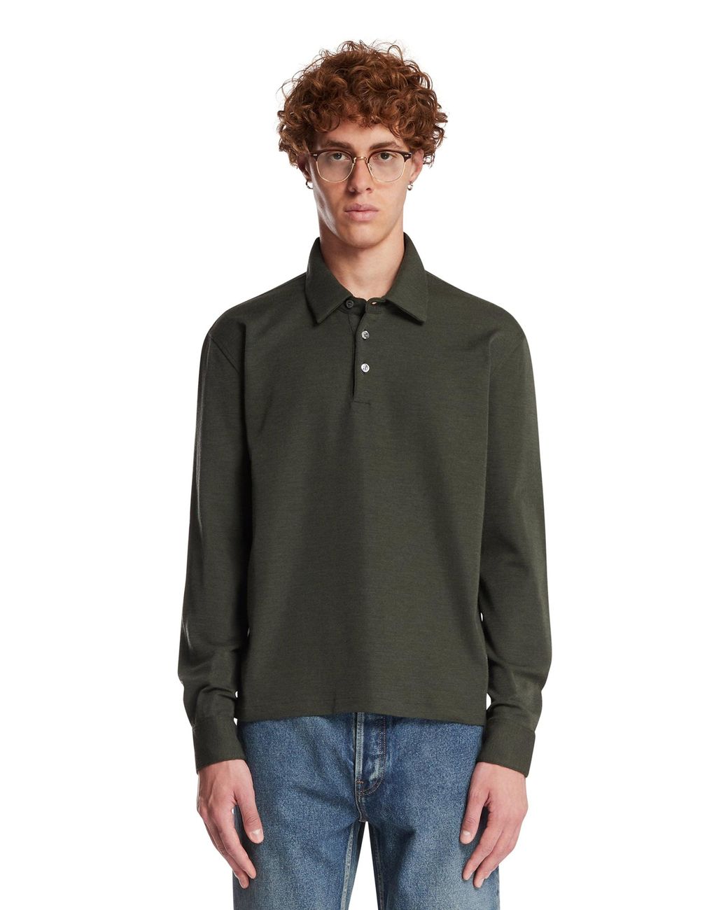 The Row Green Reyes Top for men
