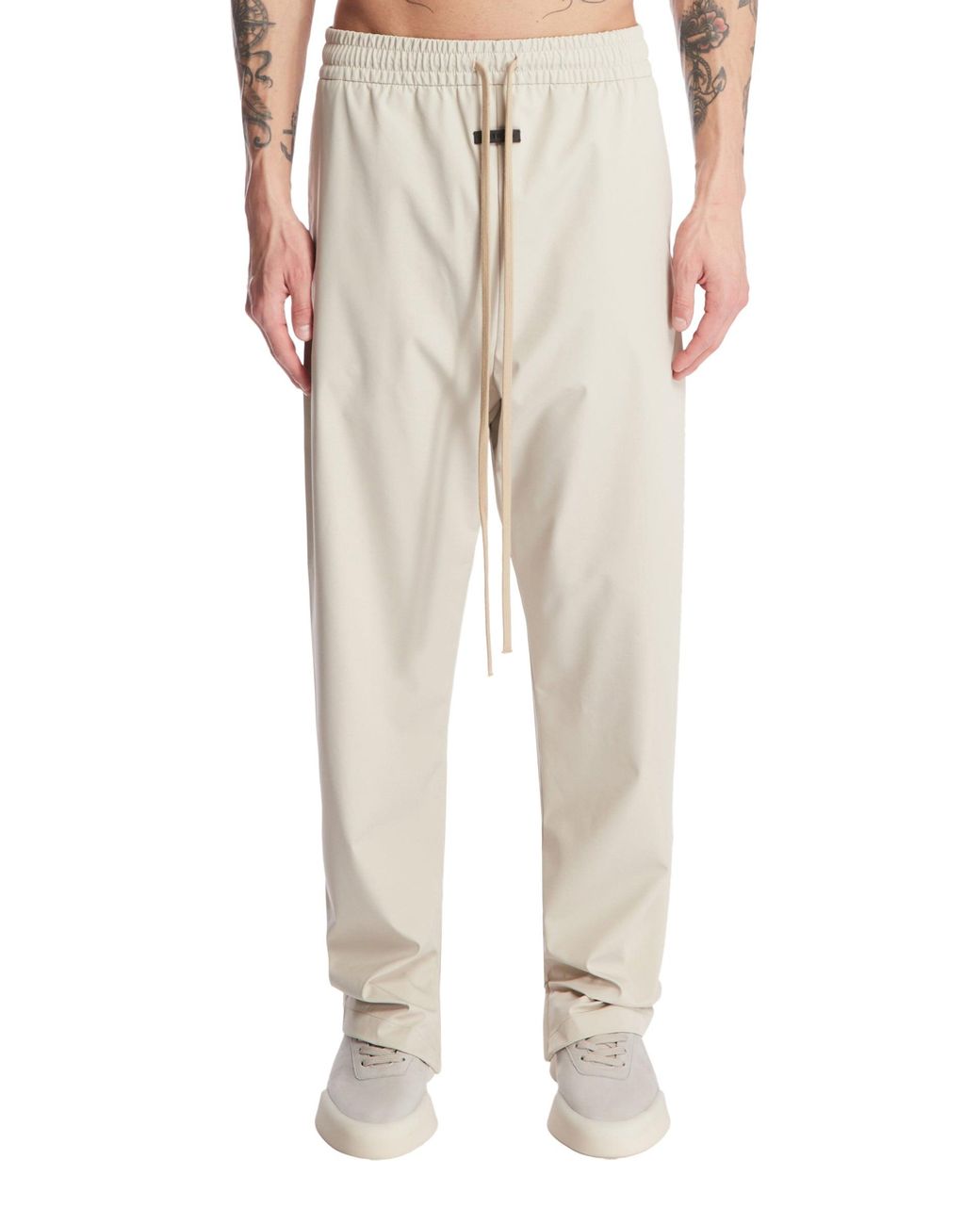 Fear Of God Natural Trousers With Side Zip for men