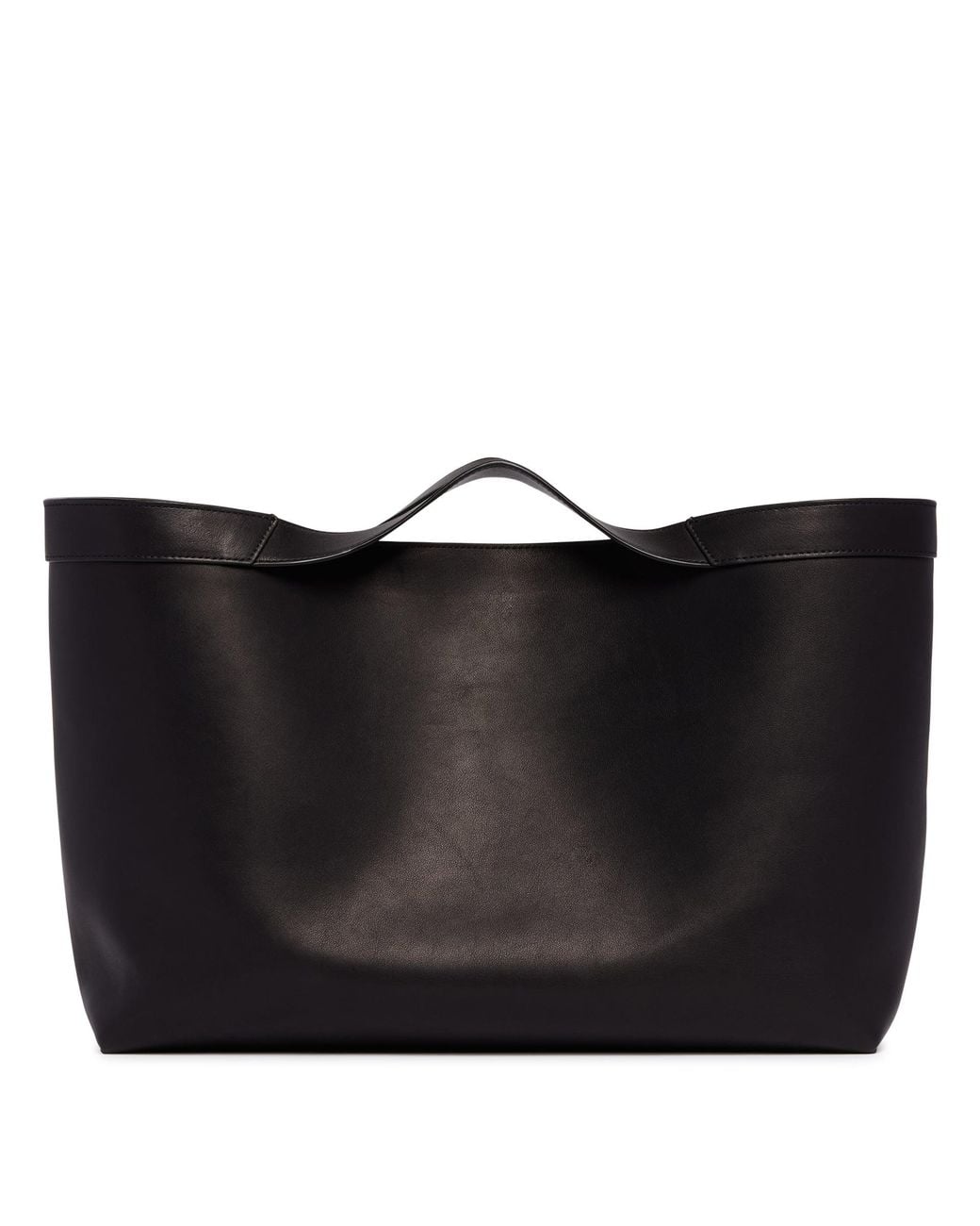 The Row Black Large Kite Tote Bag