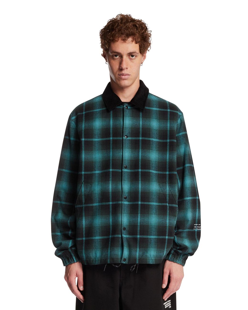 Moncler Genius Green Reversible Overshirt for men