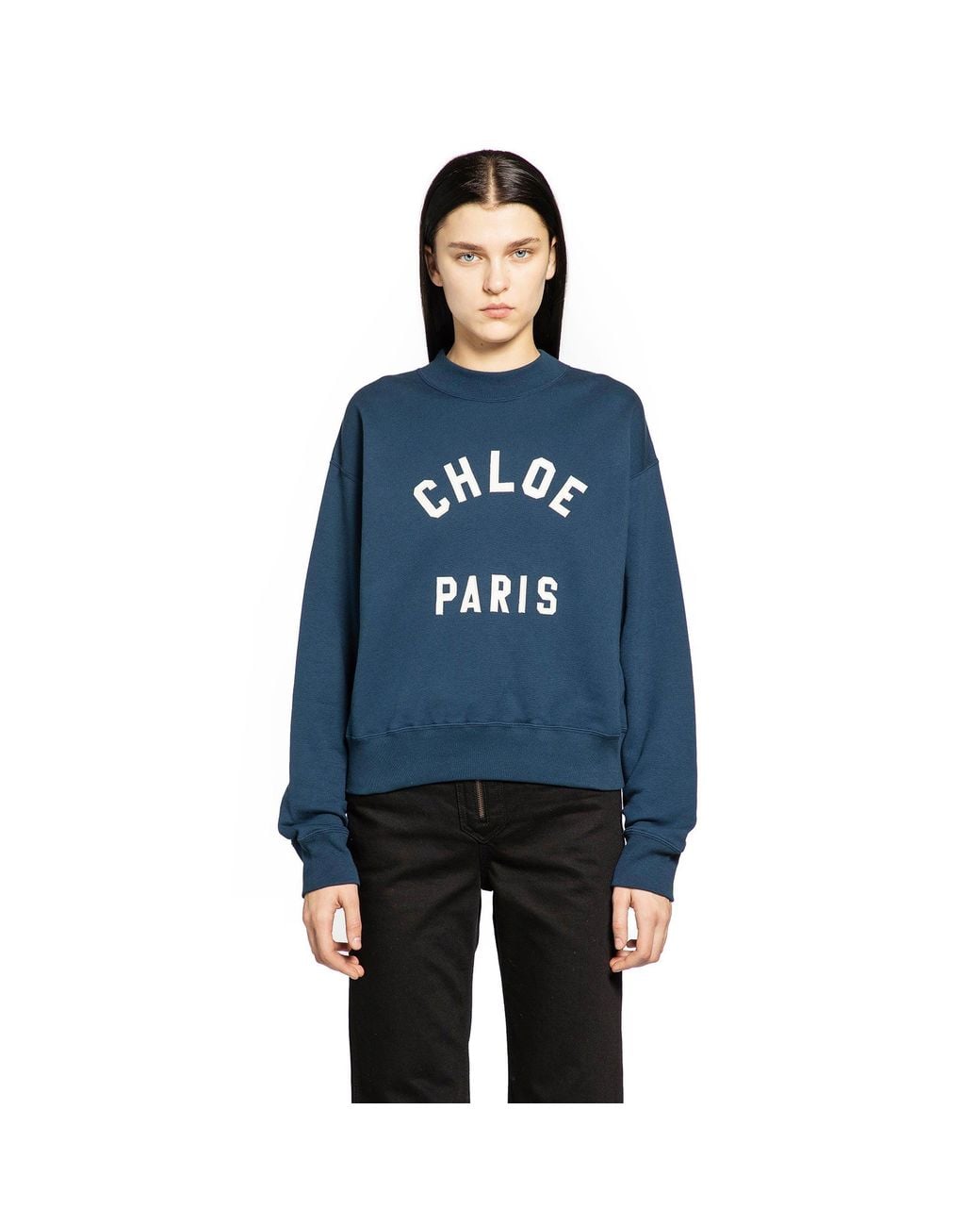 Chloé Blue Chloe Paris Sweatshirt