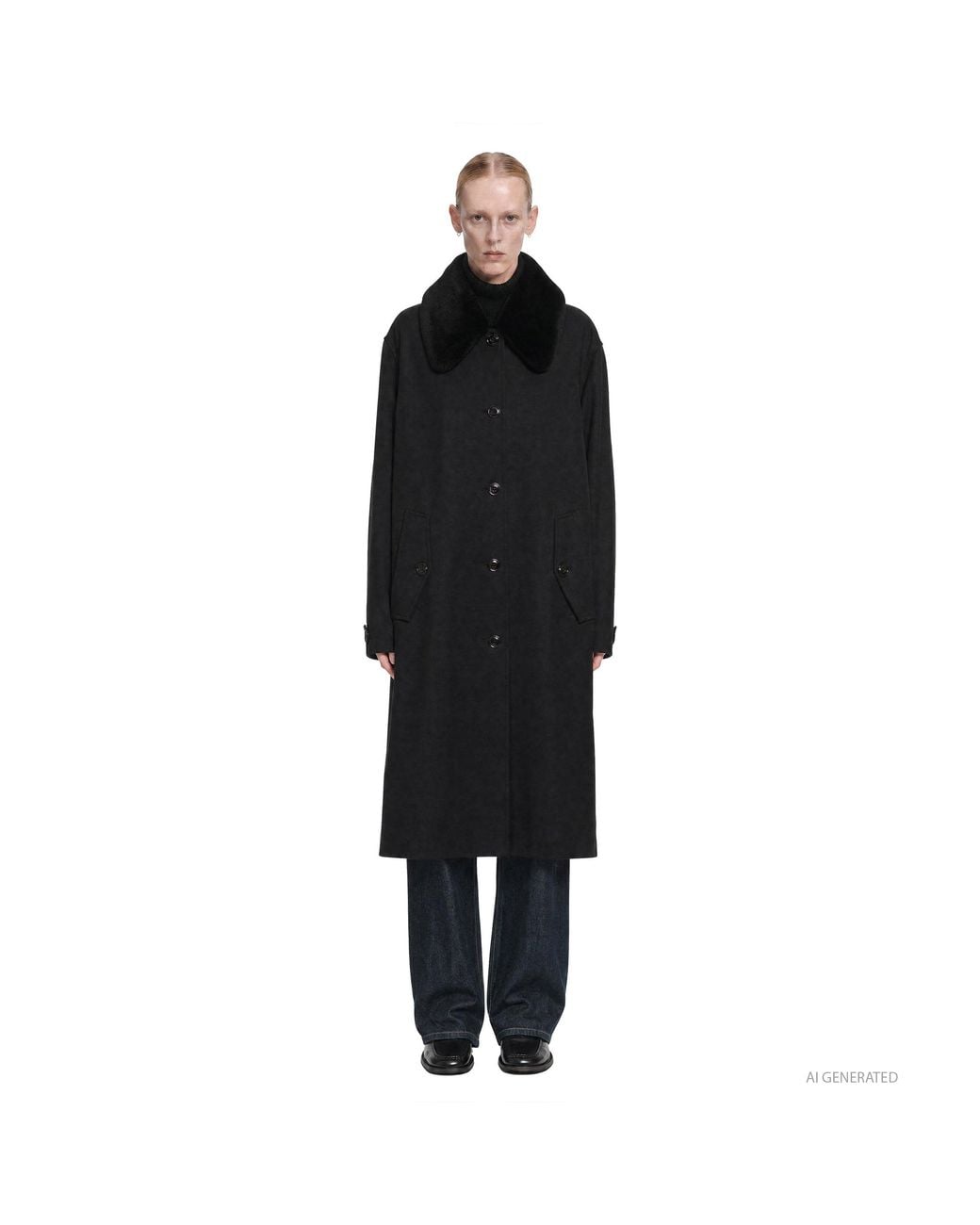 Our Legacy Black Tundra Coat