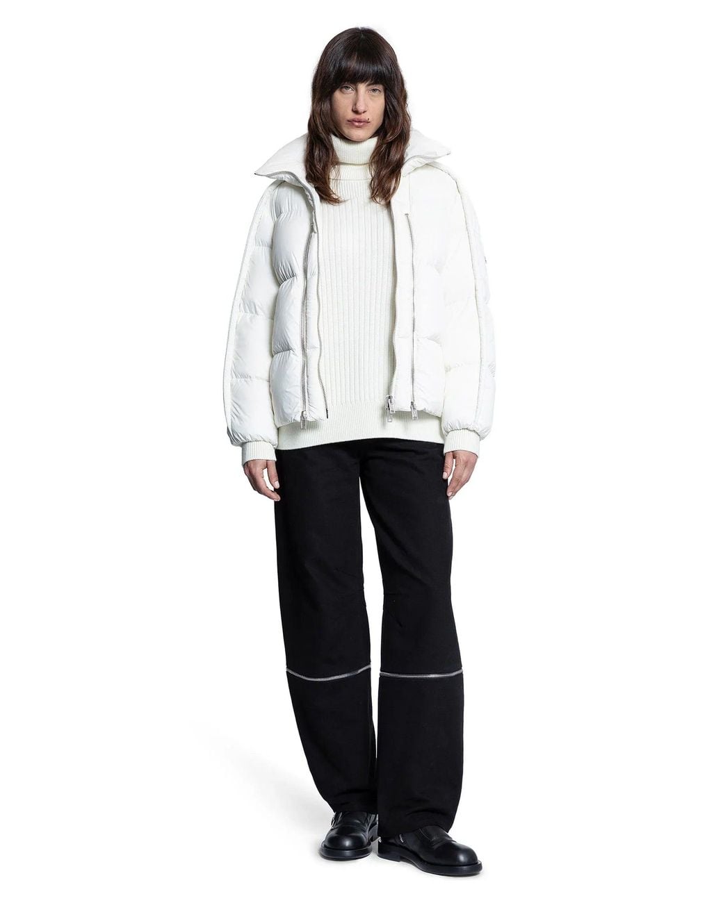 Moncler Genius White Willow Smith Collaboration Turtleneck Sweater