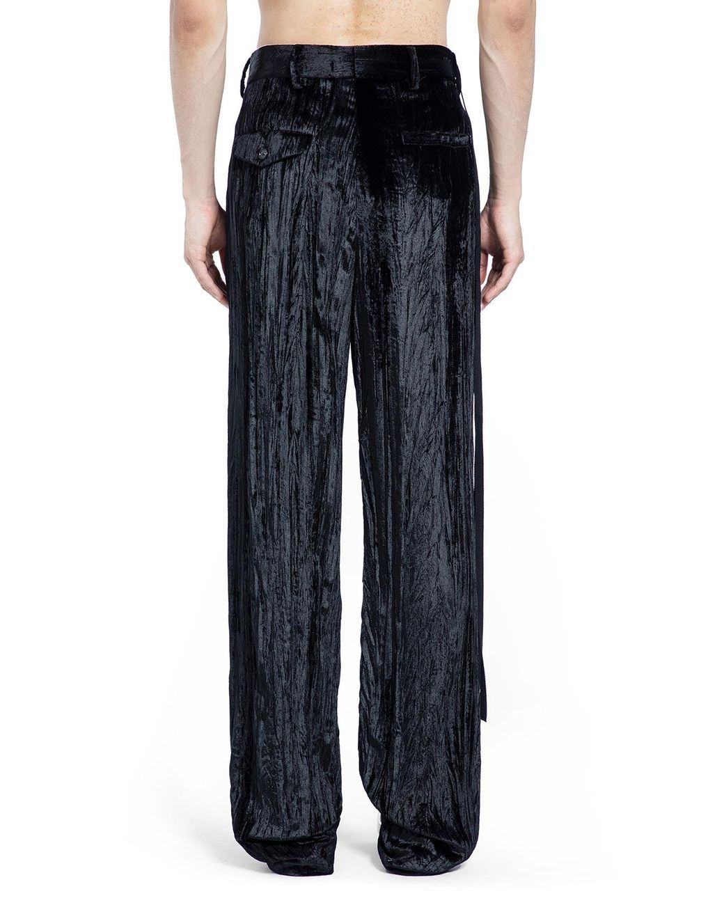 Ann Demeulemeester Blue Leon Trousers for men