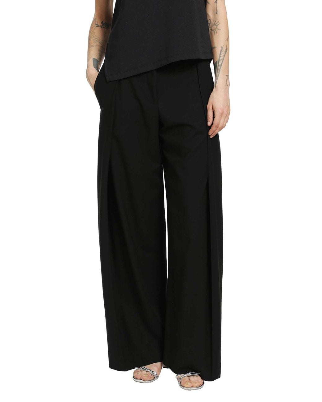 Loewe Black Belted Trousers