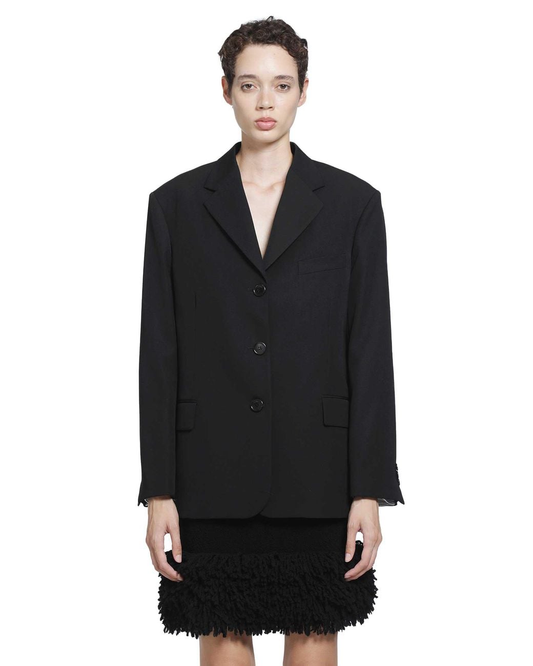 Loewe Black Wool Blazer