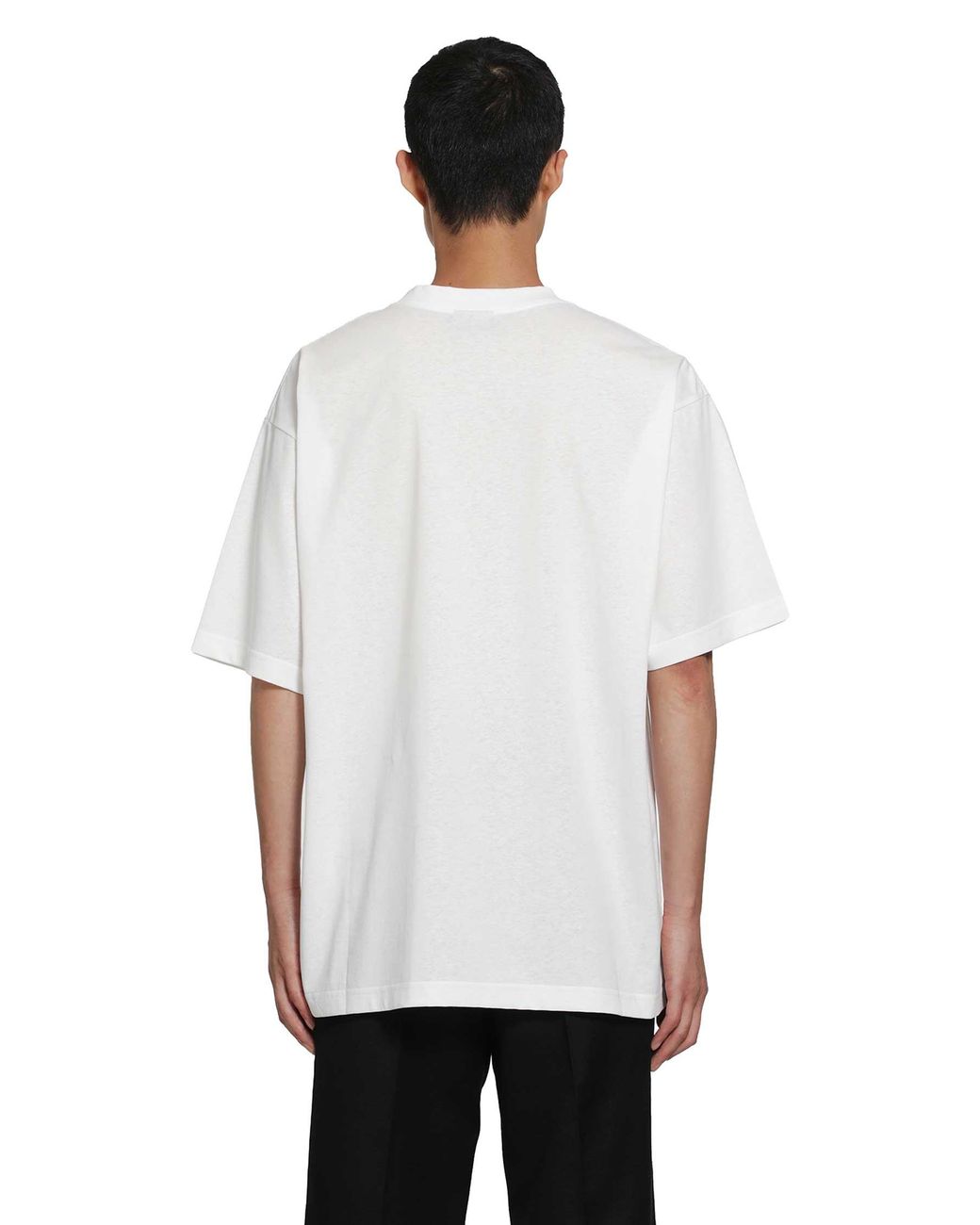 Balenciaga White The Window Medium Fit T-Shirt