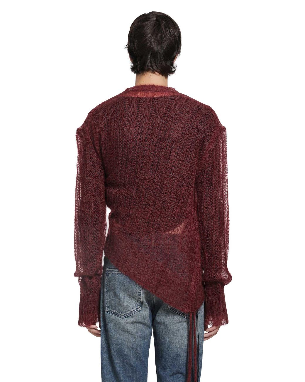 Ann Demeulemeester Red Levar Sweater for men