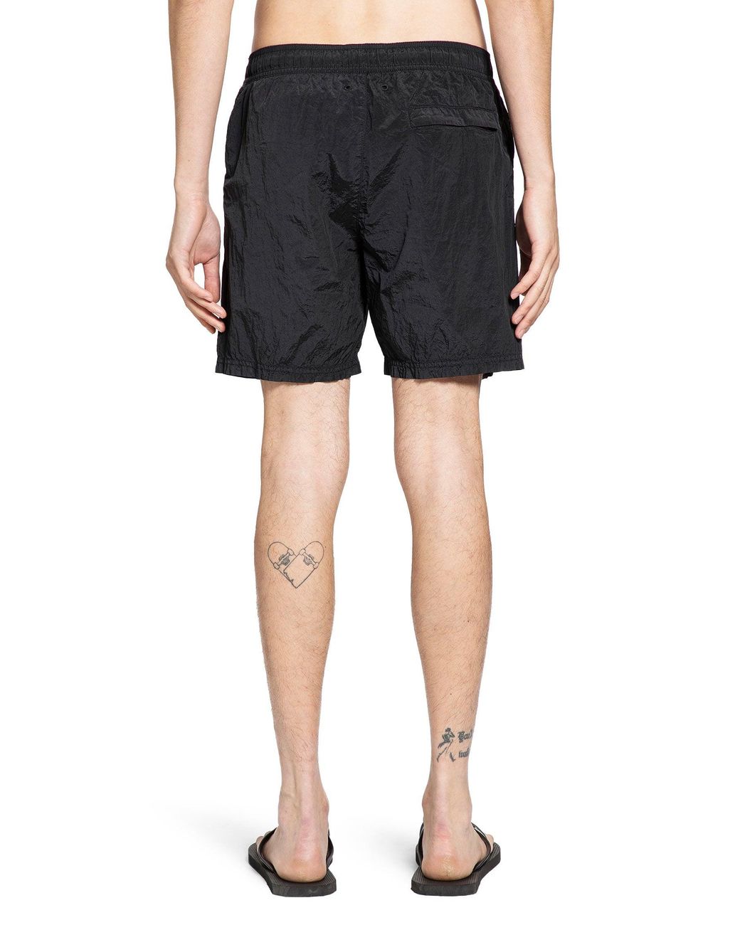 Stone Island Blue B100004 Nylon Metal Swim Shorts for men