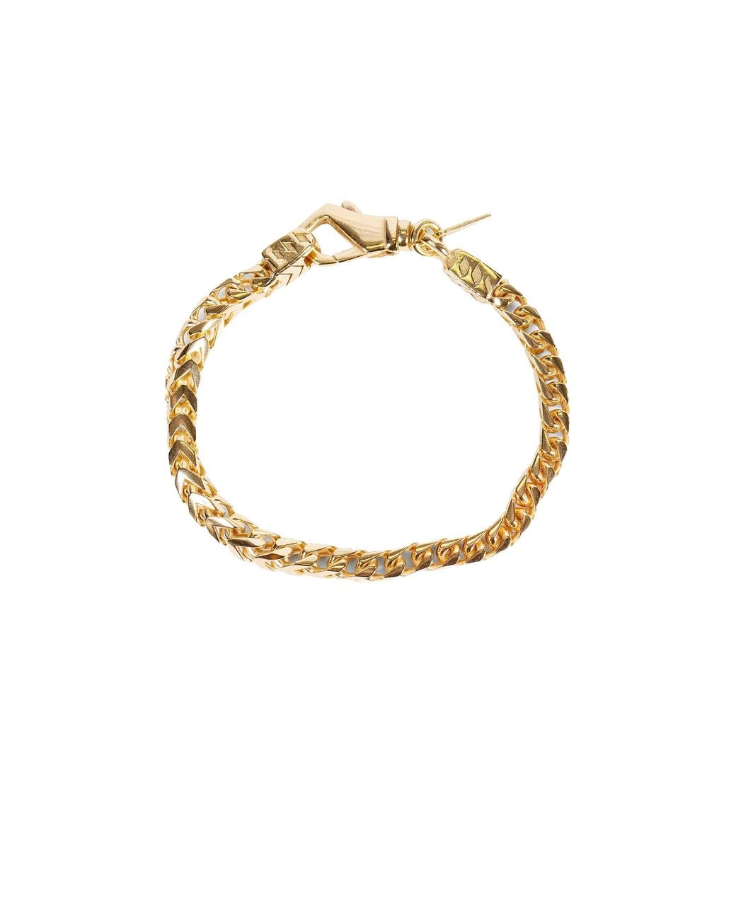 Emanuele Bicocchi Metallic Box Chain Bracelet for men