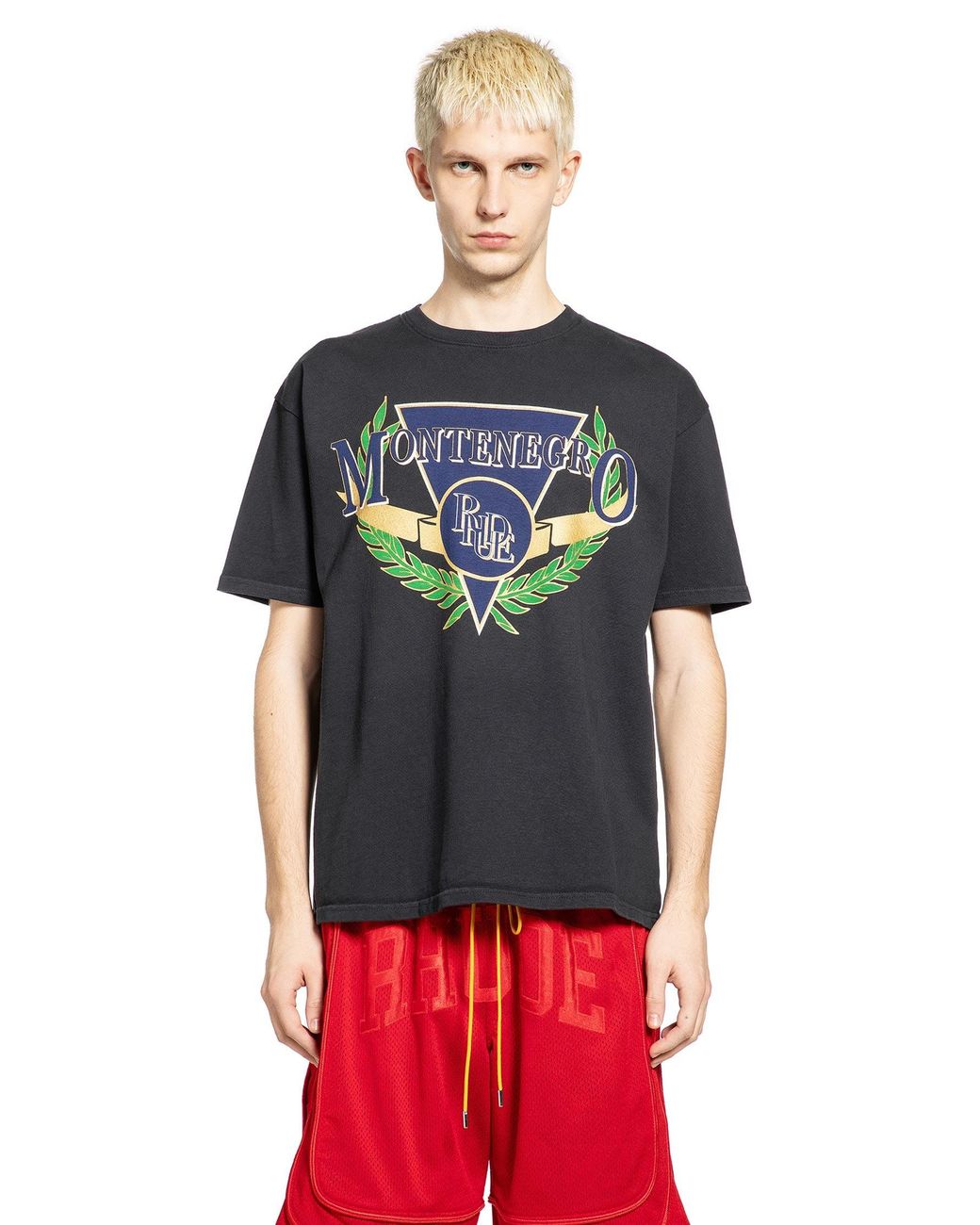 Rhude Red Montenegro Regatta Tee for men