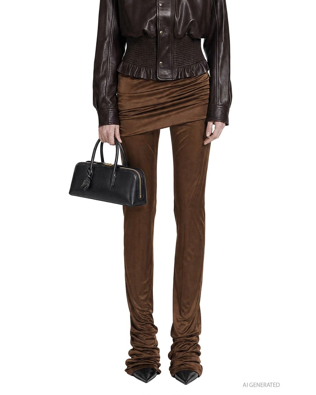 Petar Petrov Brown Close Contact Trousers