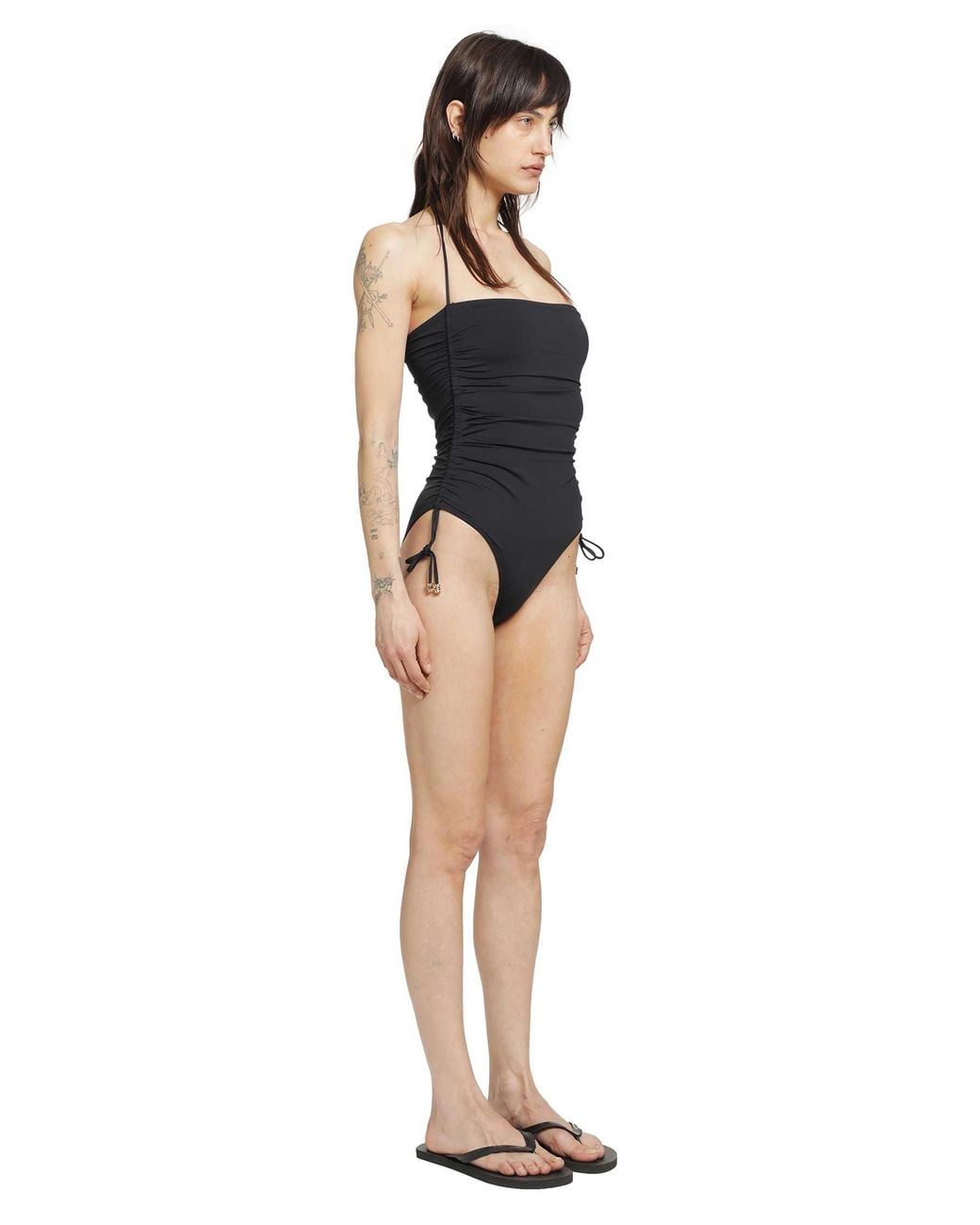 Gucci Black Jersey Bodysuit