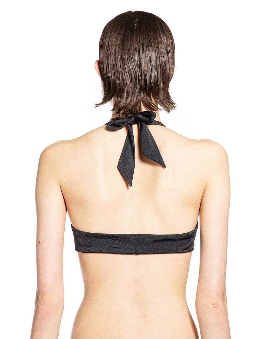 Versace Black Bikini Top