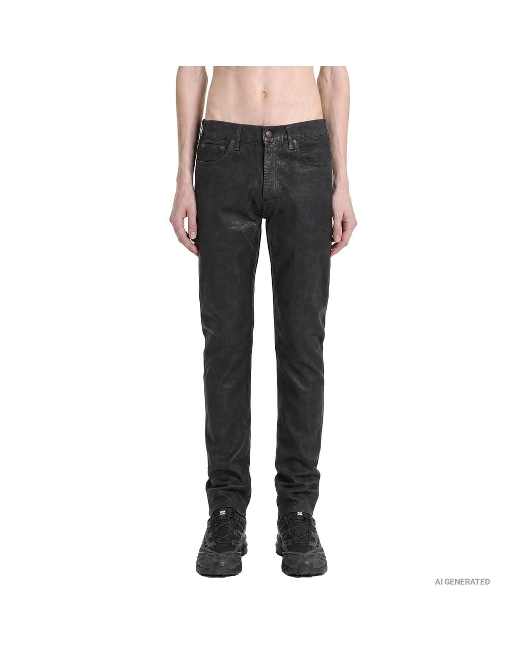 Acne Gray 1979 Slim Jeans for men