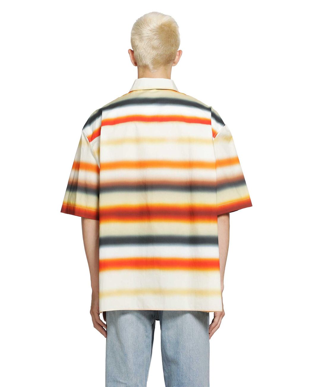 Loewe Orange Short Sleeve Shirt for men