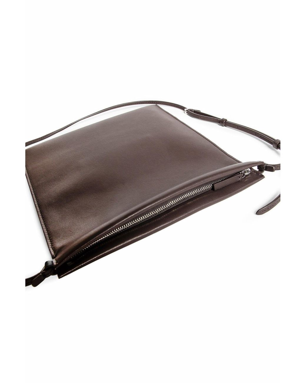 The Row Brown Medicine Shoulder Pouch for men