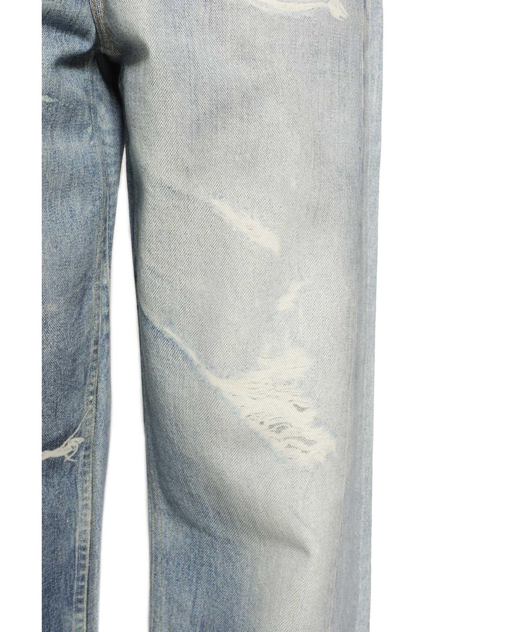 Our Legacy Blue Full Cut Jeans