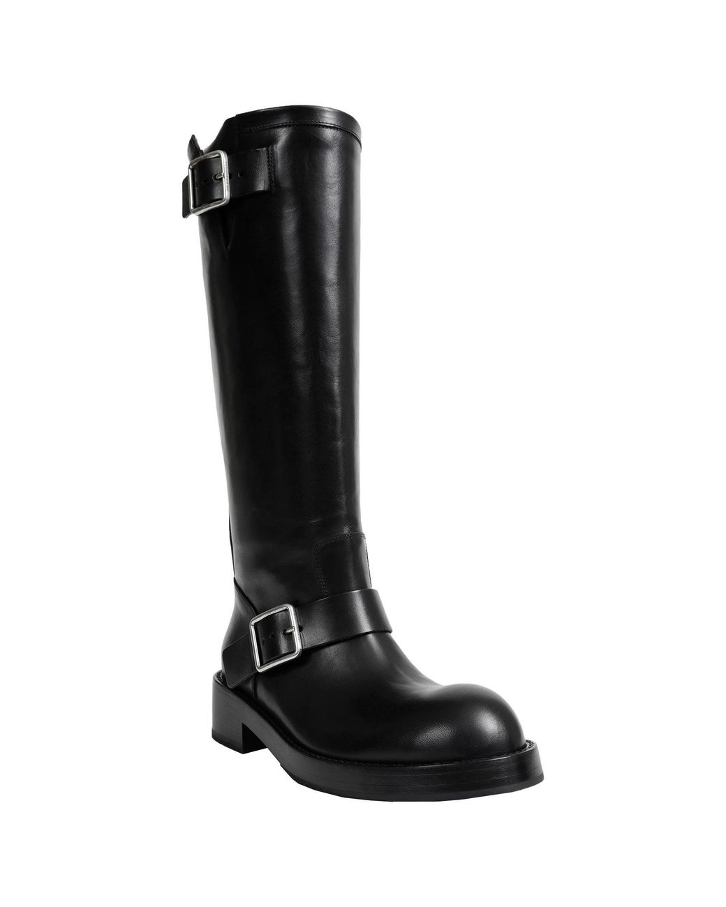 Ann Demeulemeester Black Arwa Engineer High Boots