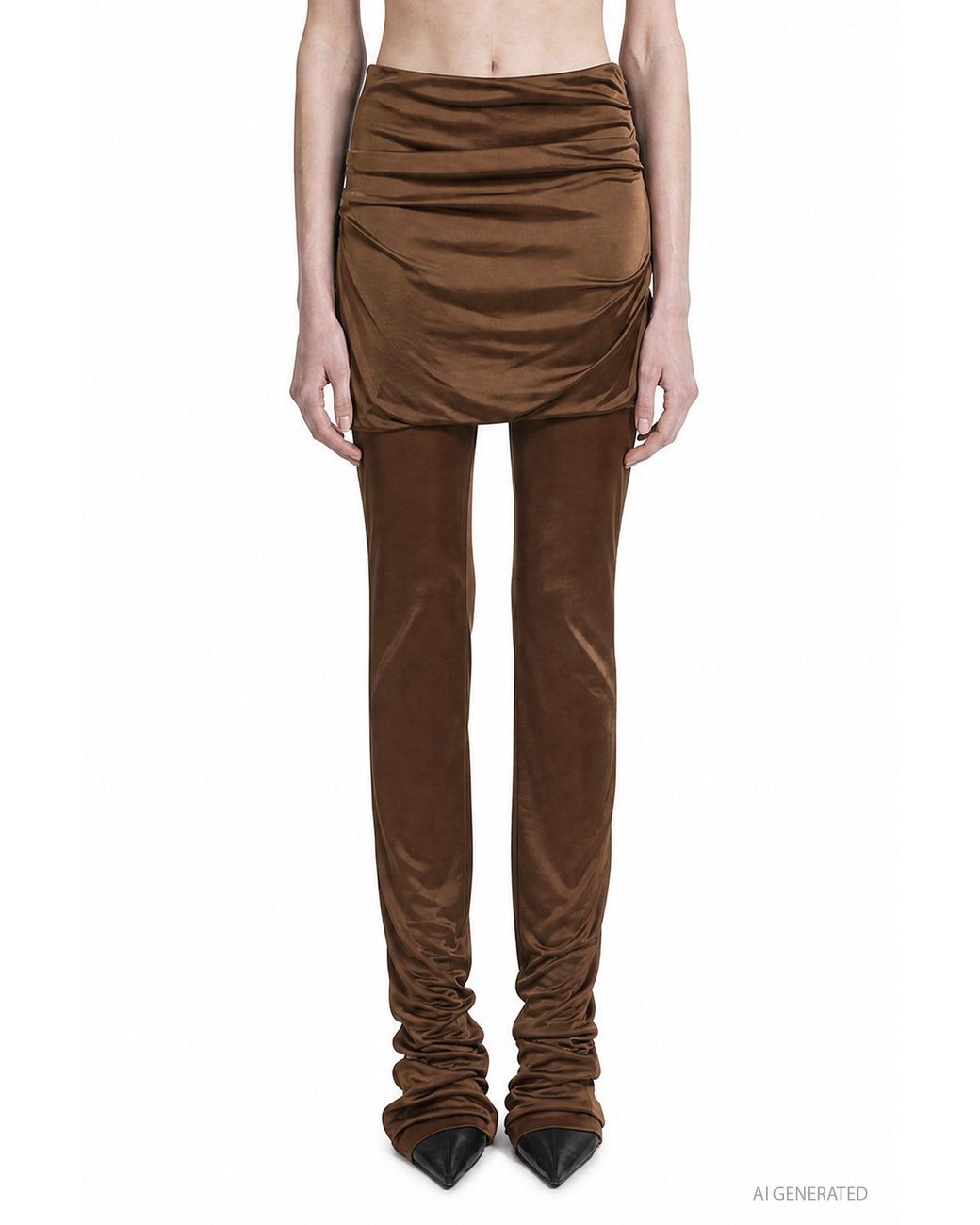 Petar Petrov Brown Close Contact Trousers