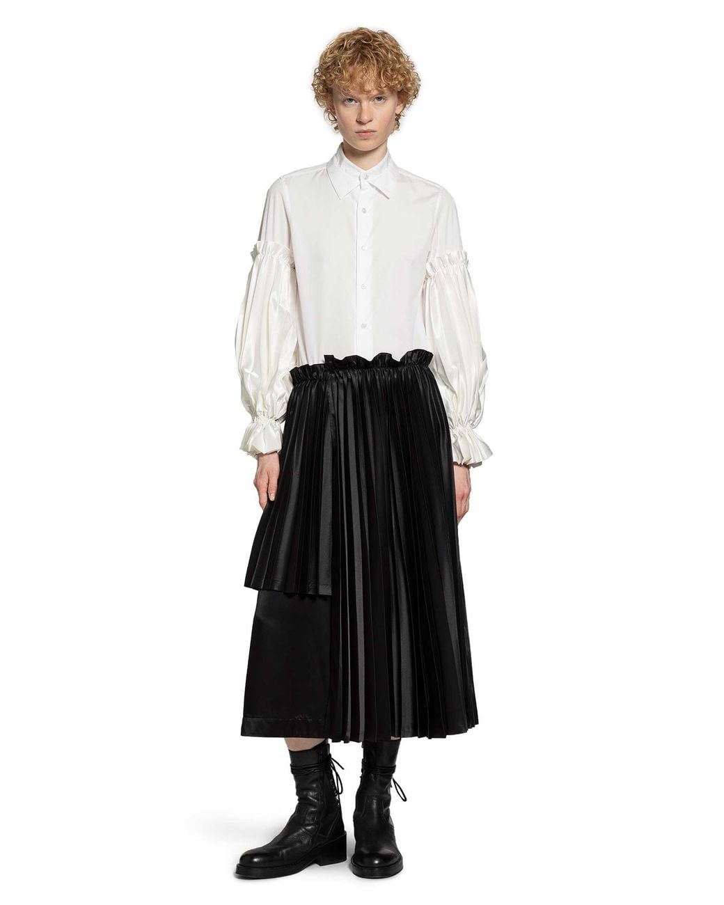 Noir Kei Ninomiya White Layered Top