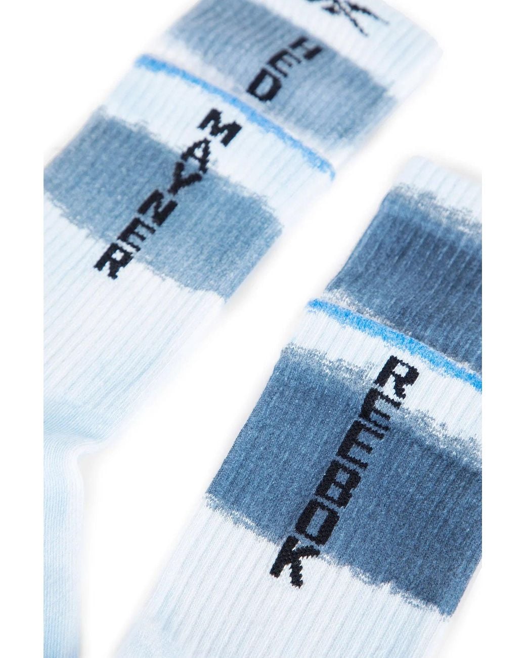 Reebok Blue Hed Mayner Collaboration Mid Socks for men