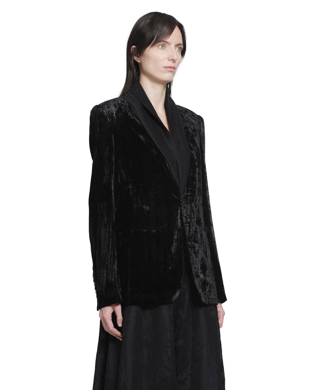 YA YI Black El Torero Blazer
