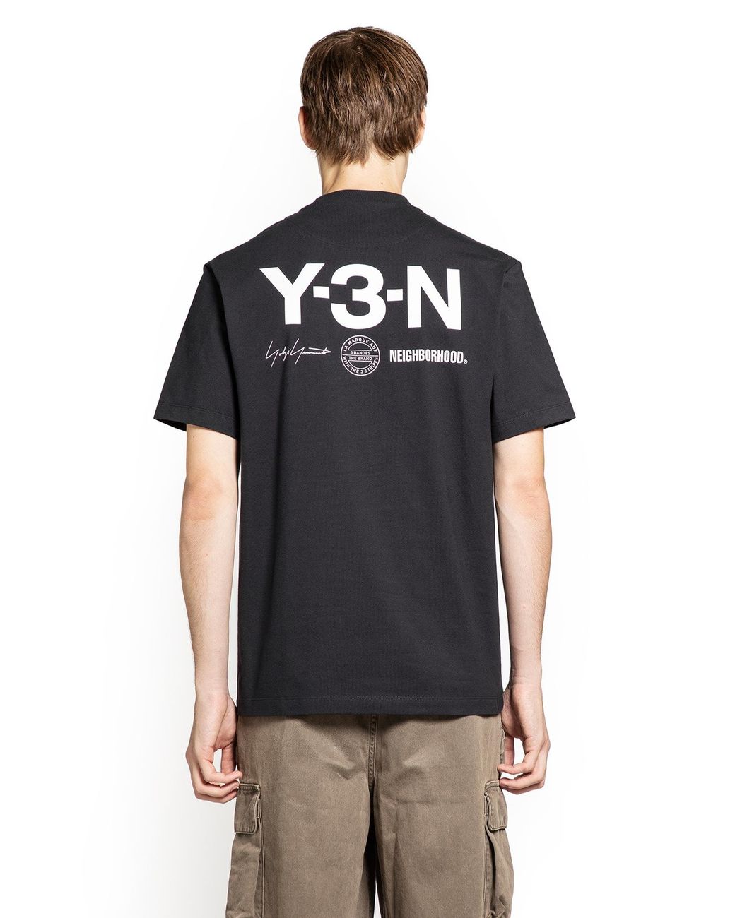 Y-3 Black Nhd Collaboration Graphic T-Shirt for men