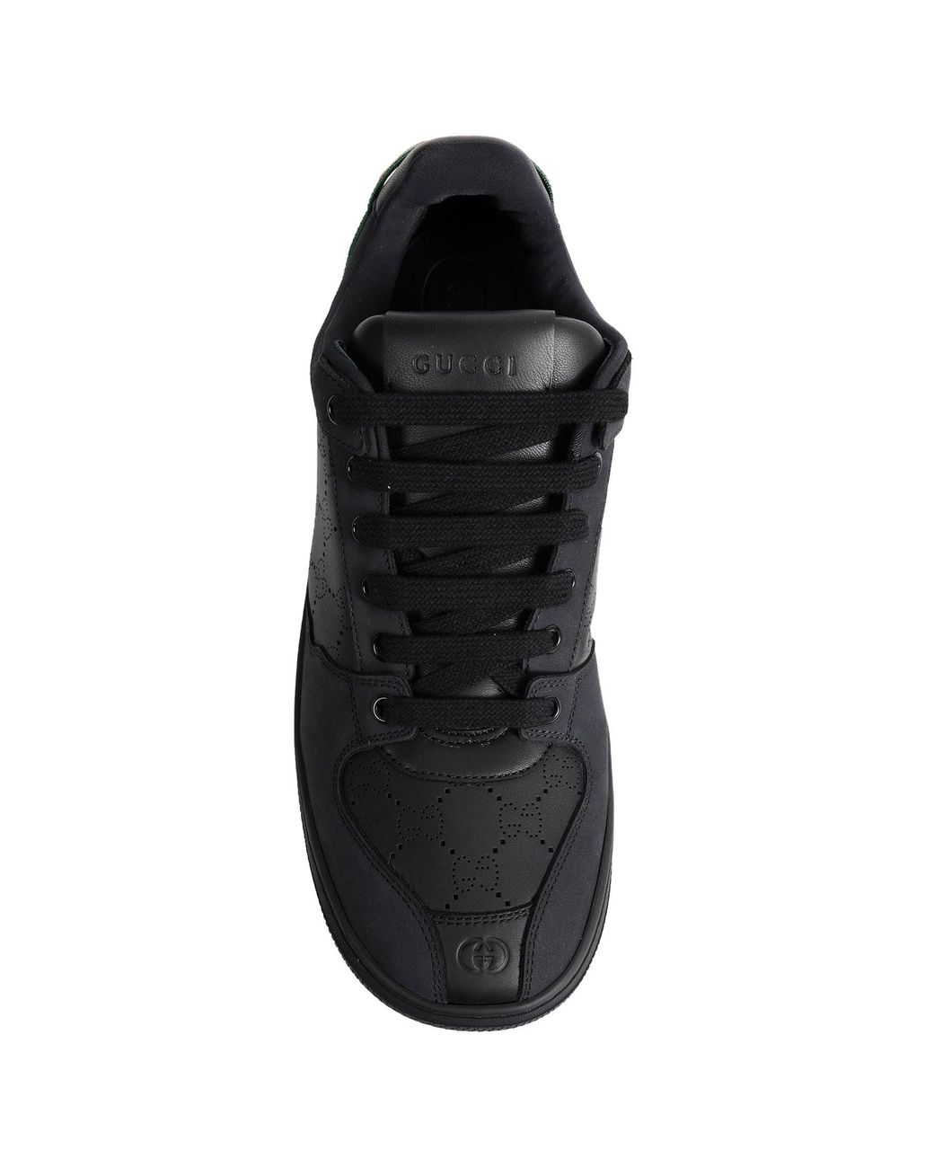 Gucci Black Screener Sneakers for men