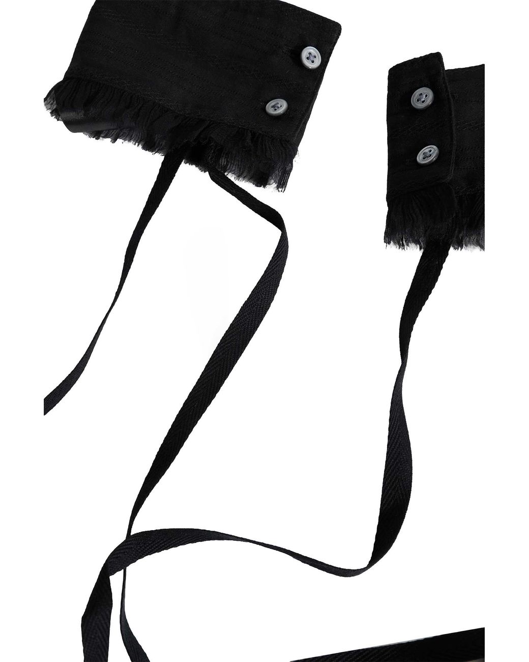 Ann Demeulemeester Black Dante Cuffs for men
