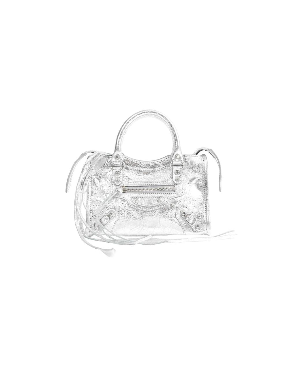 Balenciaga White Le City Nano Bag