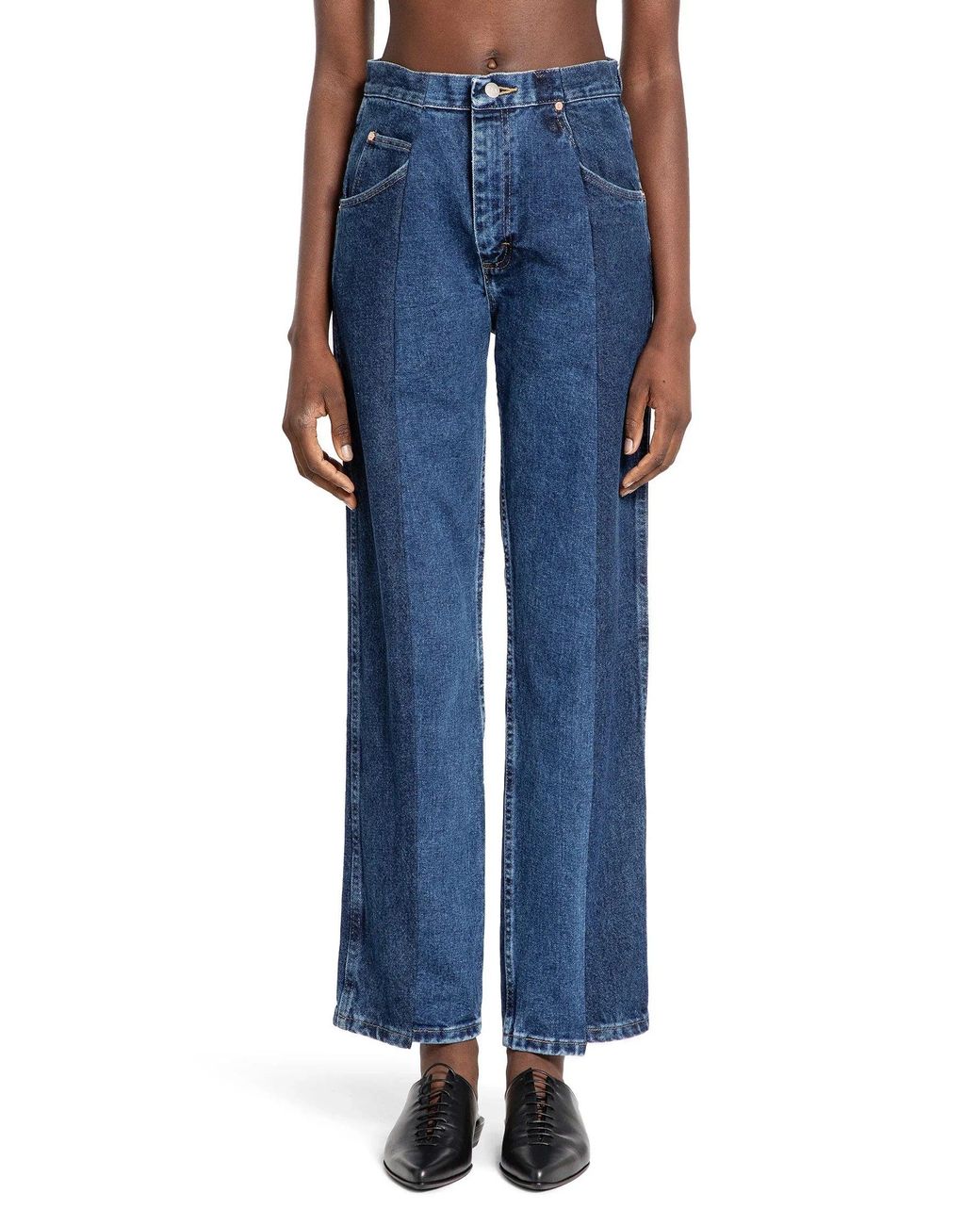E.L.V. Denim Blue Boyfriend Jeans