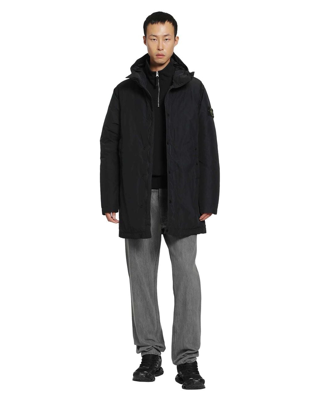 Stone Island Gray J100005 Jeans for men