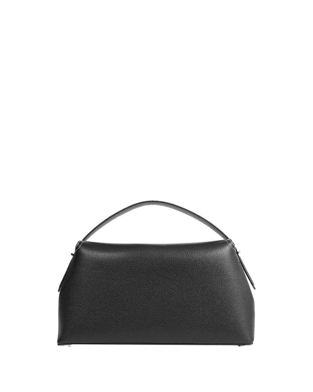 Totême Black T-Lock Top Handle Bag