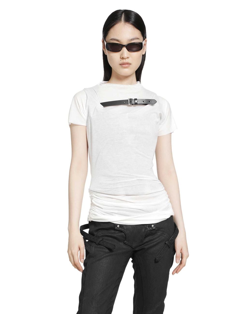 Dilara Findikoglu White Spell The Words T-Shirt