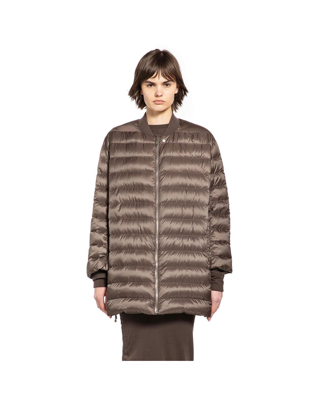 Rick Owens Brown Moncler X Flight Down Parka