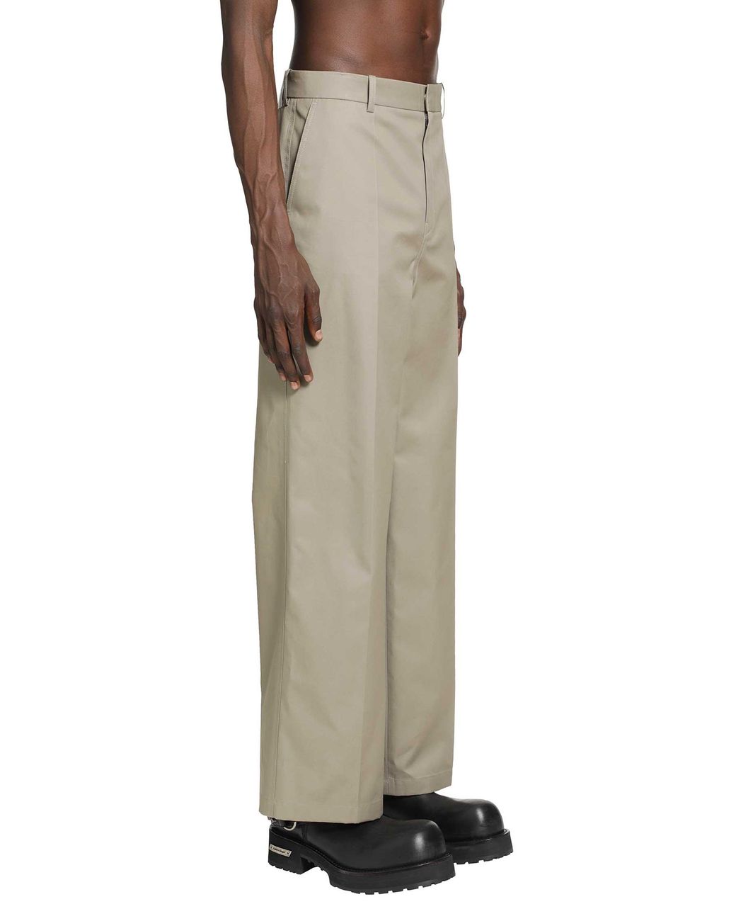 Balenciaga Natural Large Chino Pants for men