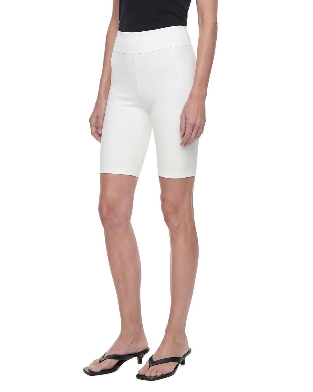 Totême Blue Capri Knit Shorts