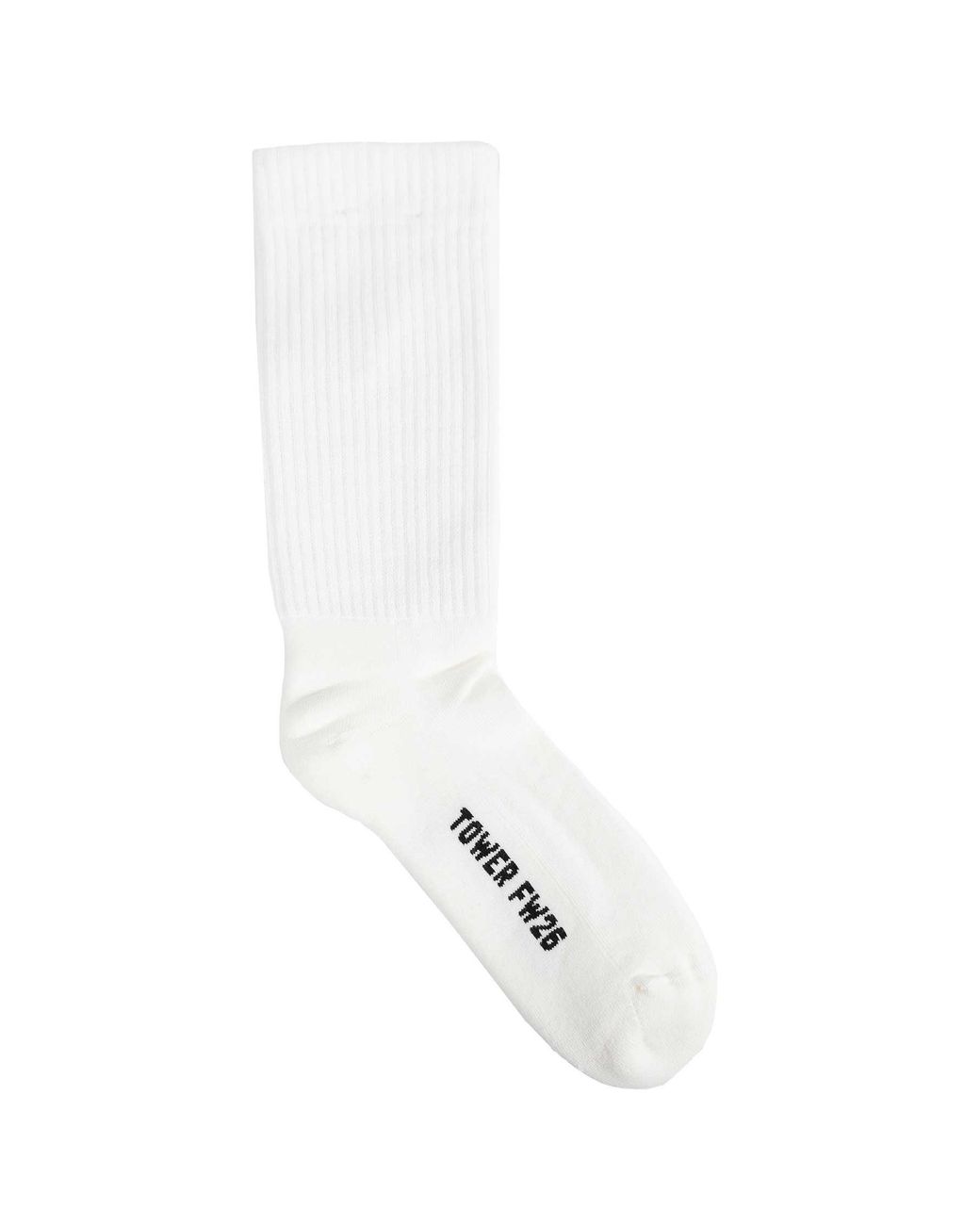 Rick Owens White Tower Glitter Socks for men