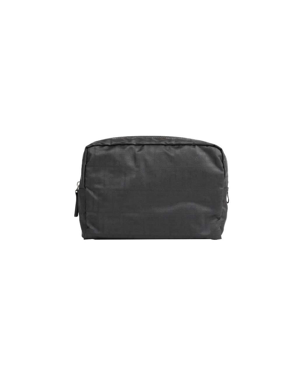 Fendi Black Superlight Ff Zucca Fabric Toiletry Case for men