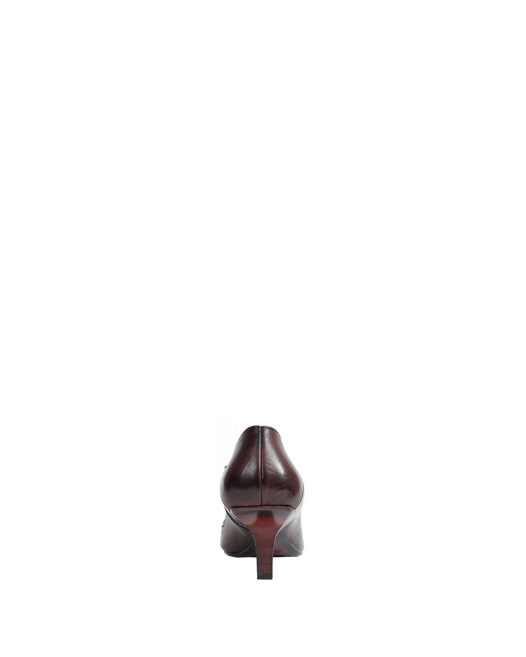 Capasa Brown Leather Pumps