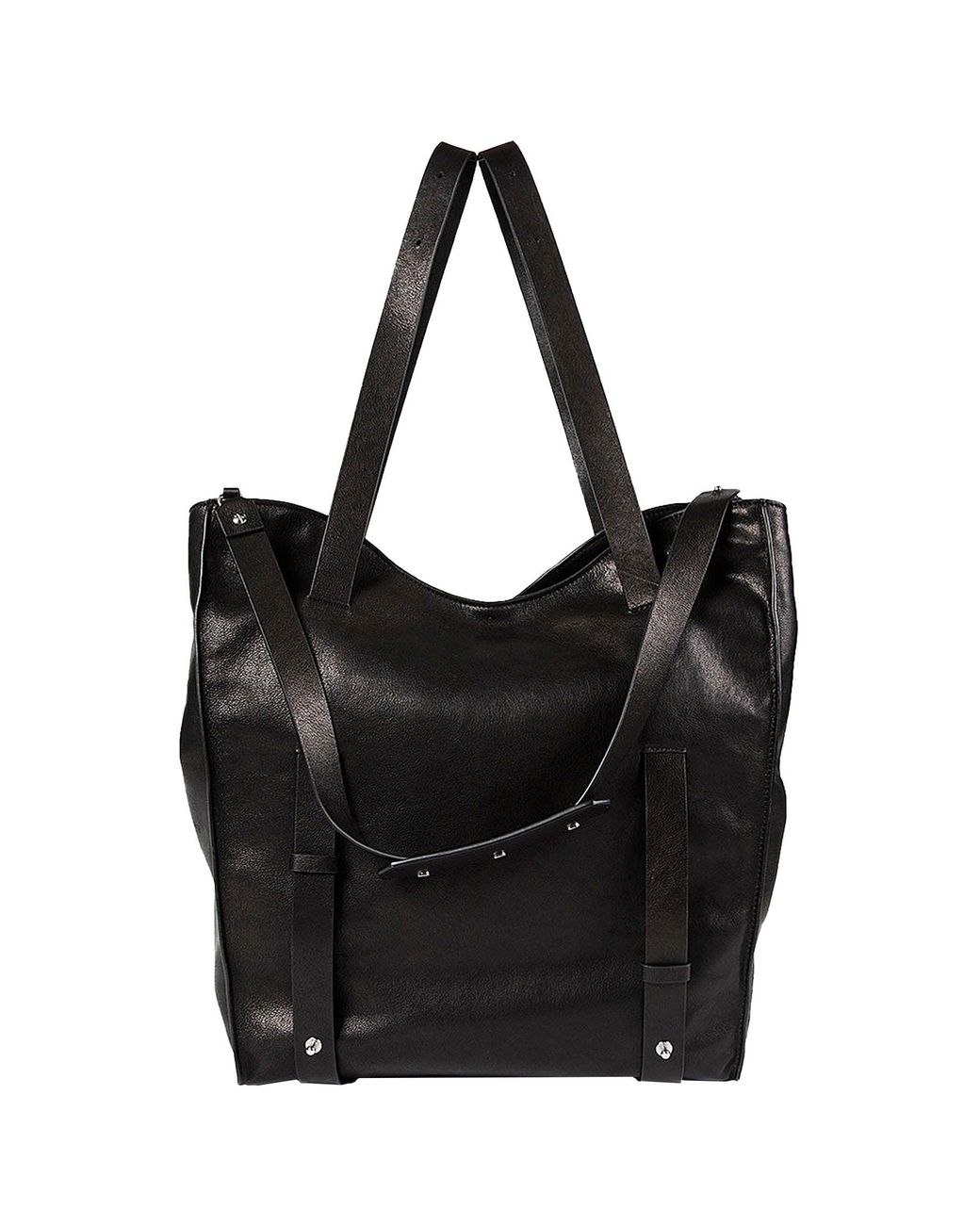 Ann Demeulemeester Black Akim Medium Shoulder Bag for men