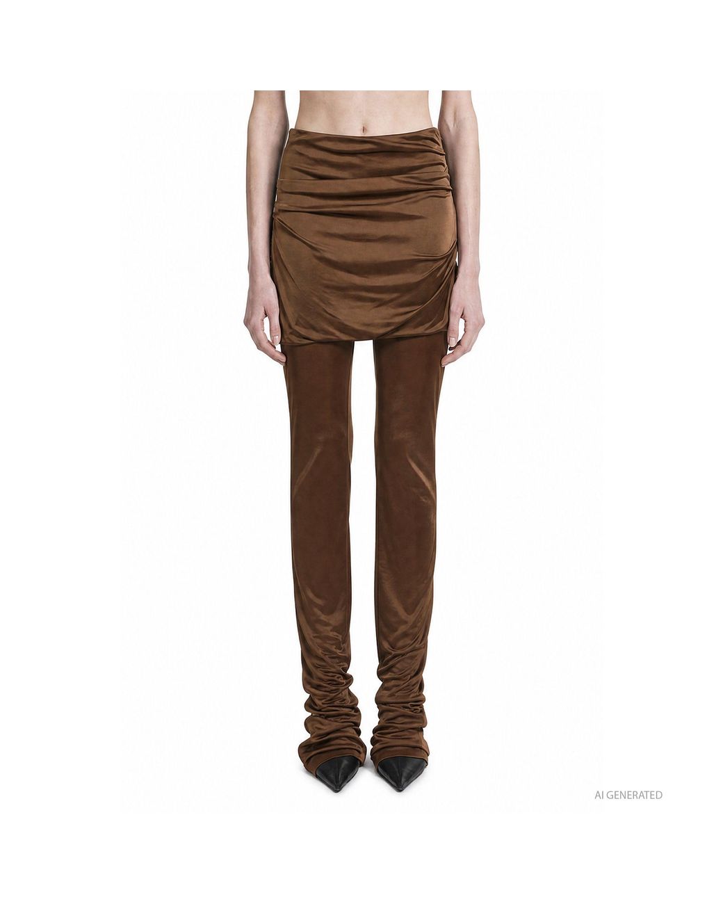 Petar Petrov Brown Close Contact Trousers