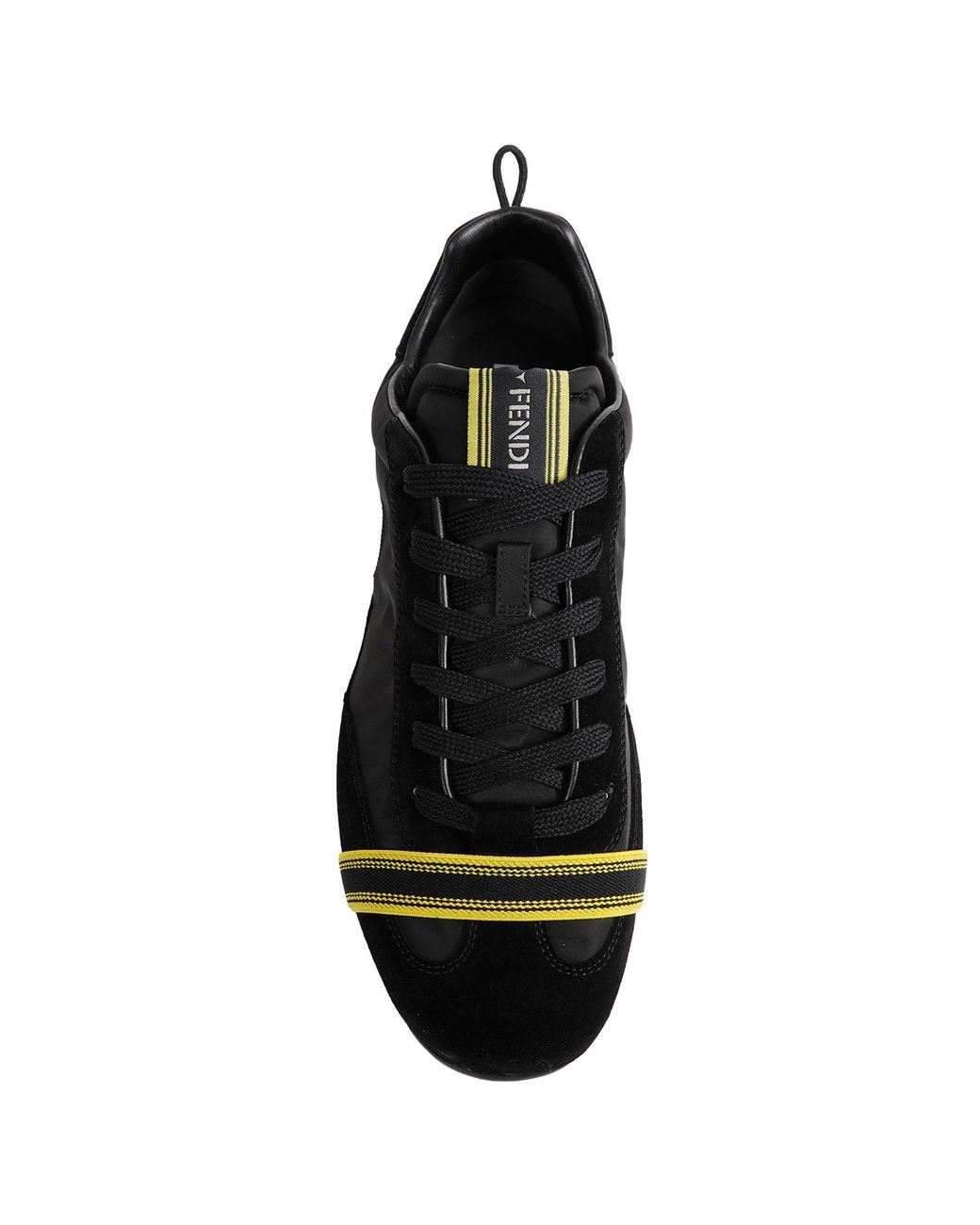 Fendi Black Wrap Sneakers for men