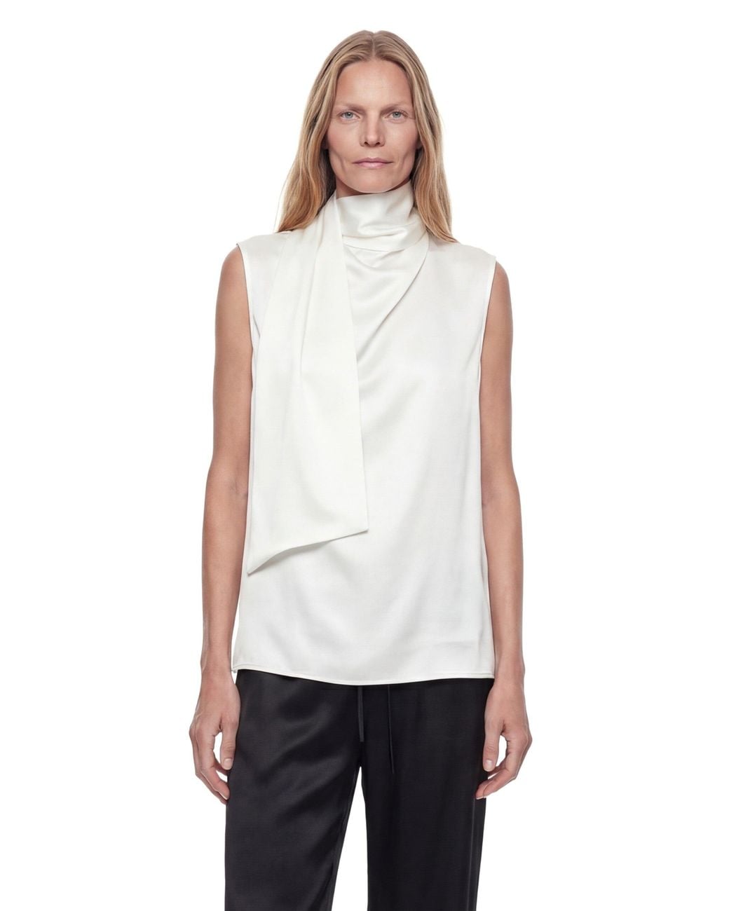 Khaite White Loe Top