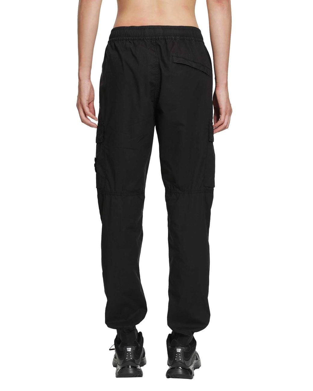 Stone Island Black 3100064 Cargo Trousers for men