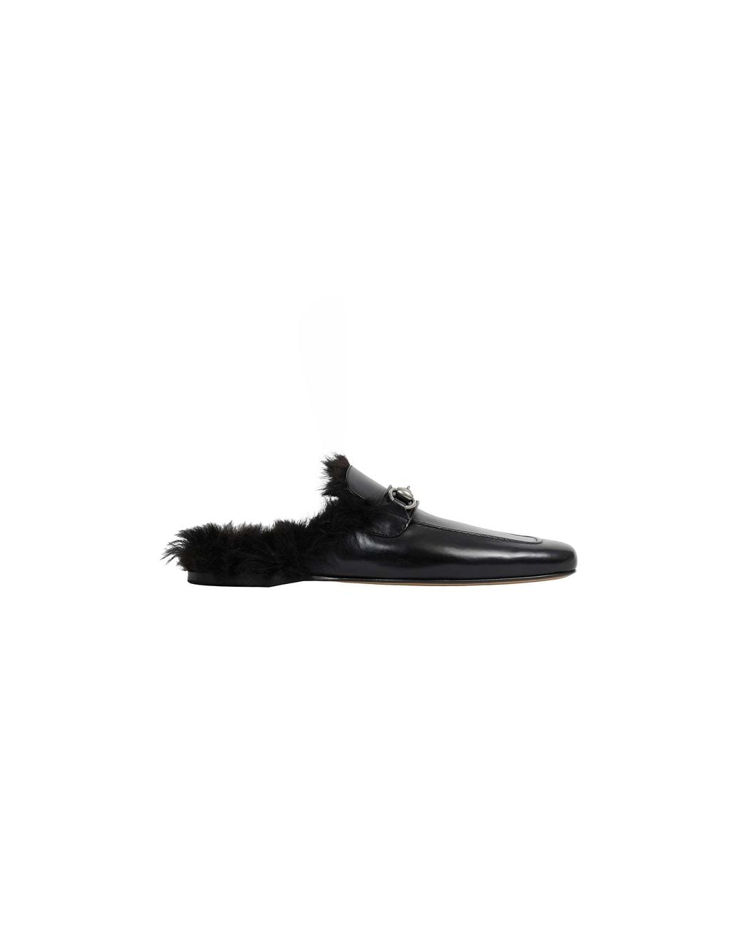 Gucci Black Horsebit Slipper for men